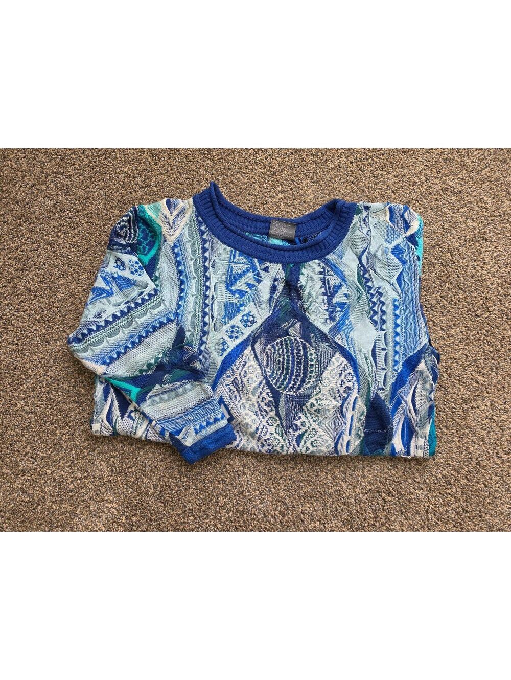 Coogi Ocean Mosaic M | 90s Crew